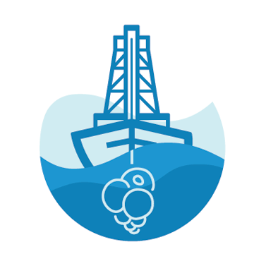 Logo for Extending Ocean Drilling Pursuits.
